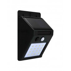 Вуличний світильник на сонячній батареї Goldlux 307644 Box LED 1x2, 2W 6400K 270Lm IP44 чорний