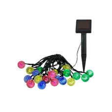 Гірлянда на сонячній батареї Goldlux 309150 Colorful Balls LED 20 IP44 кольорова