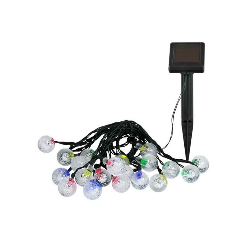 Гірлянда на сонячній батареї Goldlux 309150 Colorful Balls LED 20 IP44 кольорова
