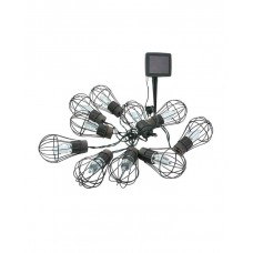 Гірлянда на сонячній батареї Goldlux 311542 Lofcik LED 10 2900K IP44 патина