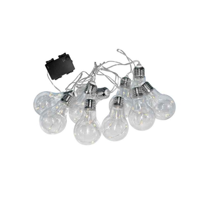 Гирлянда на батарейках Goldlux 312105 Smolder LED 10 2700K IP20 прозрачна