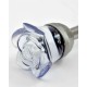 Уличный светильник на солнечной батарее Goldlux 312198 Rose LED RGB IP44 серебристый