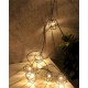 Гірлянда на батарейках Goldlux 312860 Viborg LED 10 2700K IP20 чорна