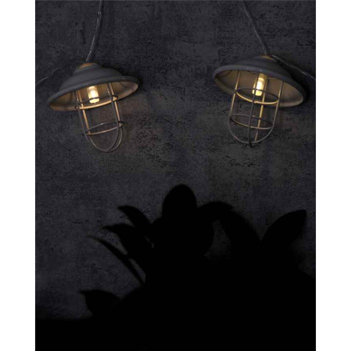 Гирлянда на батарейках Goldlux 312877 Loft LED 10 2700K IP20 белая