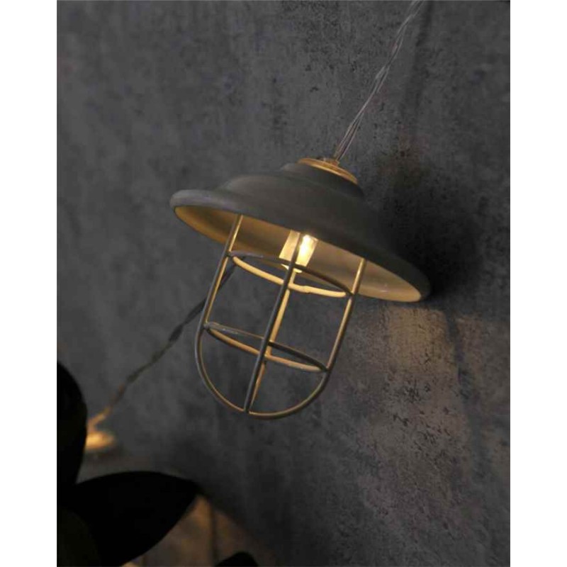 Гірлянда на батарейках Goldlux 312877 Loft LED 10 2700K IP20 біла