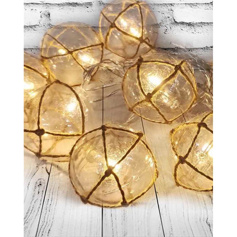 Гірлянда на батареї Goldlux 312938 Ahne LED 10 2700K IP20 прозора