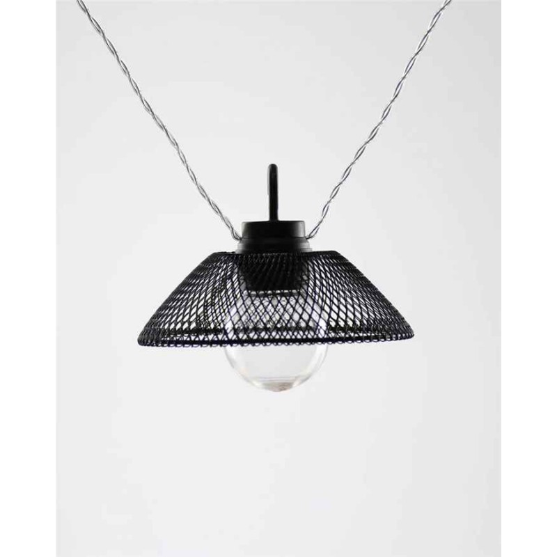 Гірлянда на батарейках Goldlux 312990 Astra LED 10 2700K IP20 чорна