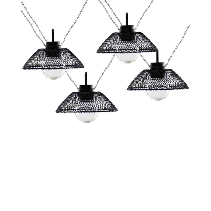 Гирлянда на батарейках Goldlux 312990 Astra LED 10 2700K IP20 черная