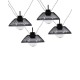 Гірлянда на батарейках Goldlux 312990 Astra LED 10 2700K IP20 чорна