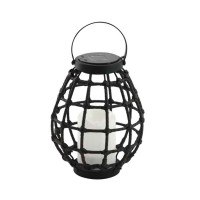 Уличный светильник на солнечной батарее Goldlux 313249 Koge LED 1600K IP44 коричневый
