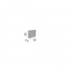 Комплект заглушек для PROFILE CENTRAL 1, 2 шт (12.2013.EC)