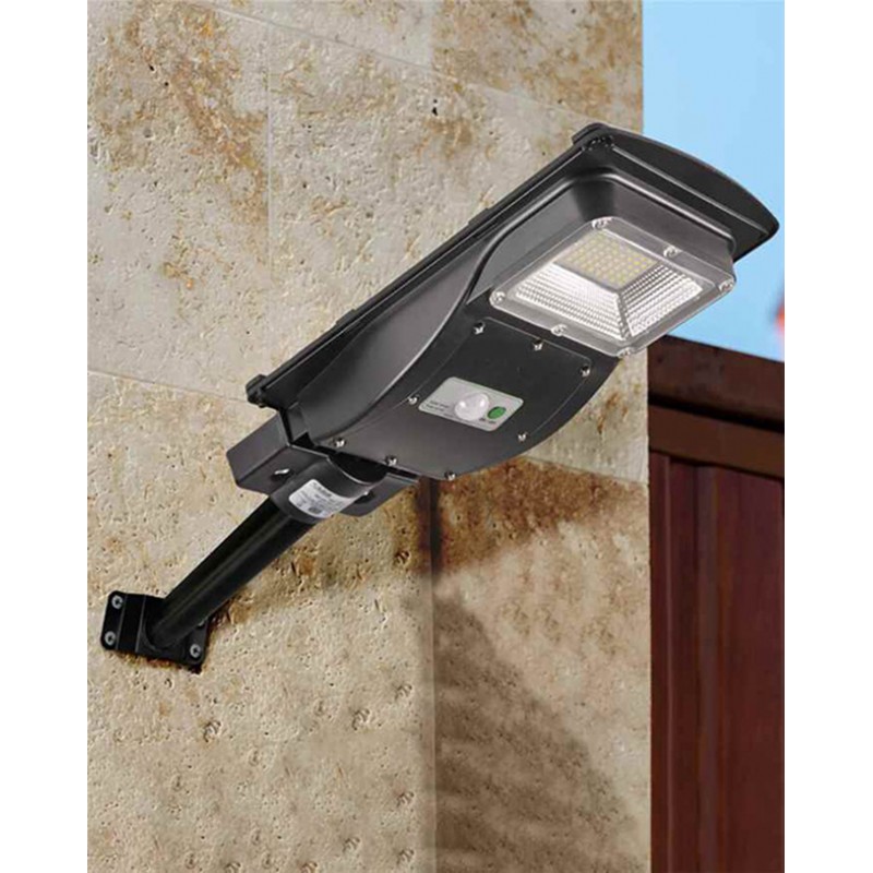 Вуличний світильник на сонячній батареї Goldlux 315496 Street LED 1x3W 6000K 250Lm IP65 чорний