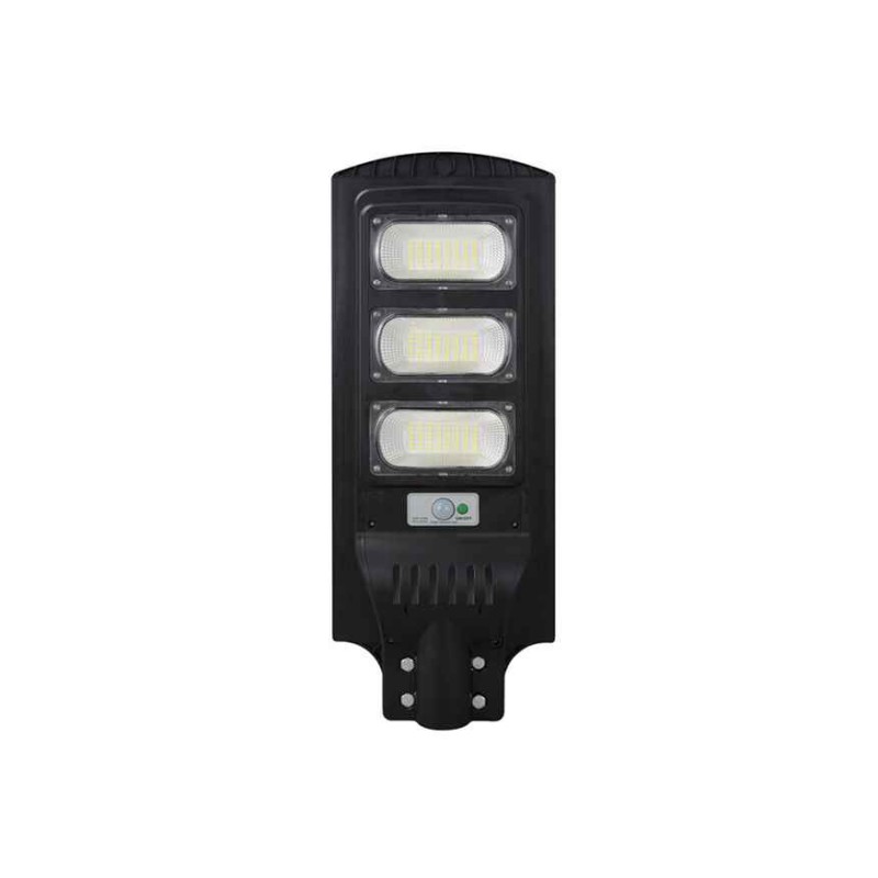 Вуличний світильник на сонячній батареї Goldlux 315519 Street LED 1x10W 6000K 1000Lm IP65 чорний