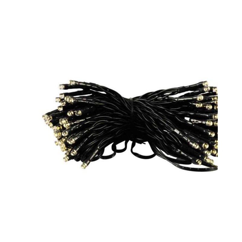Гірлянда на сонячній батареї Goldlux 316745 Shine LED 200 3000K IP44 чорна