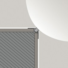 Профиль с рассеивателем для светодиодной ленты Profile OUT. L 2500mm, h 22,3mm, w 50mm (12.1212.OUT.25)