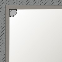 Профіль LTX PROFILE IN SURF. L2500mm, h16mm, w16mm (12.1616.25)