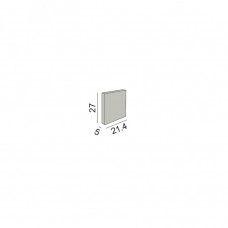Комплект заглушек для PROFILE FLOOR IN, 2 шт (12.2127.EC)