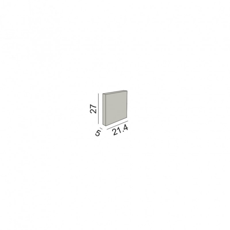 Комплект заглушек для PROFILE FLOOR IN, 2 шт (12.2127.EC)