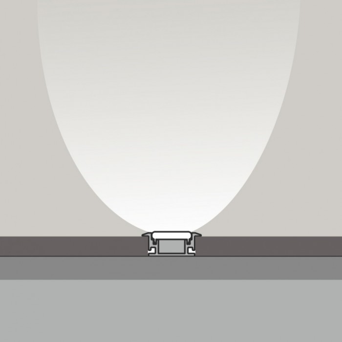 Профиль LTX PROFILE FLOOR IN, L2500mm, h11mm, w27.1mm (12.2711.25)