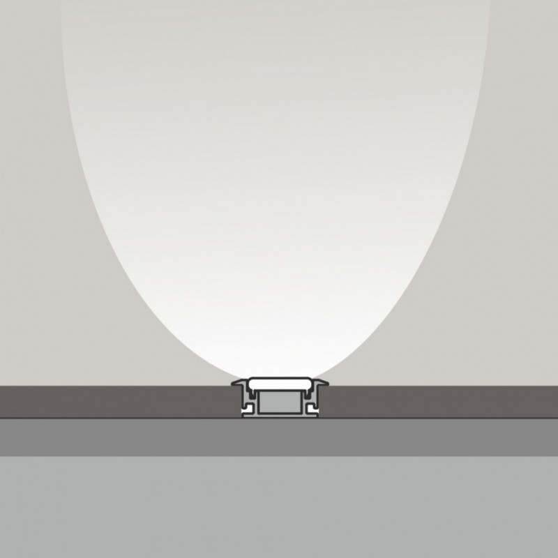 Профиль LTX PROFILE FLOOR IN, L2500mm, h11mm, w27.1mm (12.2711.25)