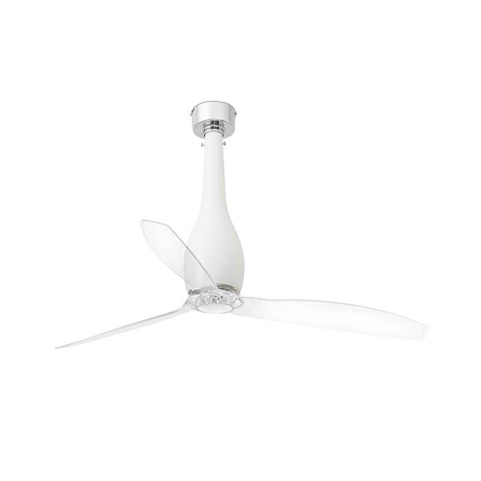 Стельовий вентилятор Faro 32001 ETERFAN Matt white/transparent fan with DC motor