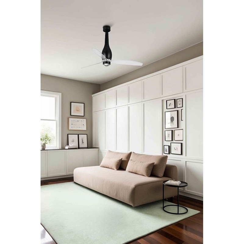 Люстра-вентилятор Faro 32003WW-10 Eterfan 1280mm Nm Blades Trans 17W 3000K Wiz, 17 Вт, 3000K