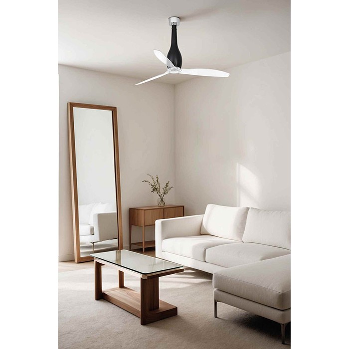 Стельовий вентилятор Faro 32003WW Eterfan 1280mm Nmate Blades Transparent Wiz
