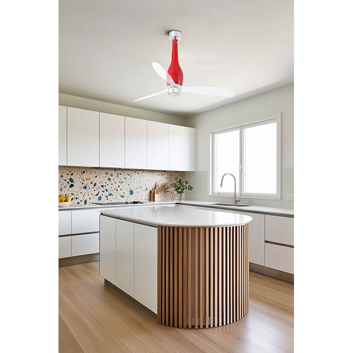 Люстра-вентилятор Faro 32005WW-9 Eterfan 1280mm Rb Blades Trans 17W 3000K Wiz, 17 Вт, 3000K