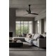 Потолочный вентилятор Faro 32006 ETERFAN Matt black fan with DC motor