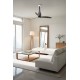 Люстра-вентилятор Faro 32006WW-10 Eterfan 1280mm Nm Blades Black 17W 3000K Wiz, 17 Вт, 3000K
