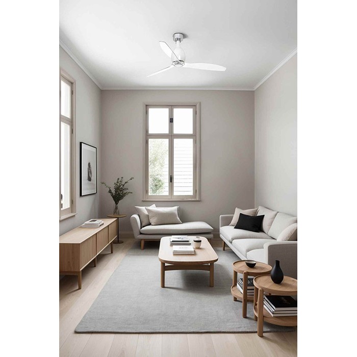 Потолочный вентилятор Faro 32020WW Mini Eterfan 1280mm White Brightness Ptrans Wiz Потолочный вентилятор Faro 32020WW Mini Eterfan 1280mm White Brightness Ptrans Wiz
