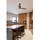 Потолочный вентилятор Faro 32028 MINI ETERFAN M Matt black/wood fan with DC motor