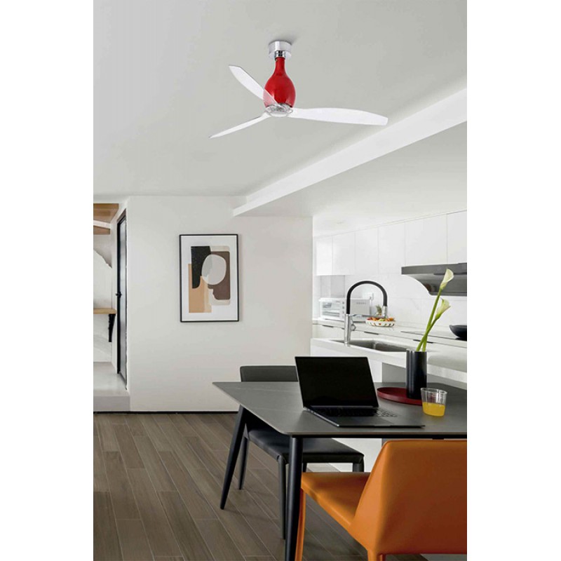 Потолочный вентилятор Faro 32029WW Mini Eterfan 1280mm Rb Blades TransP Wiz