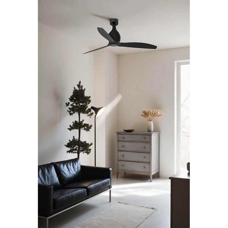 Потолочный вентилятор Faro 32030WW Mini Eterfan 1280mm Nmate Blades Black Wiz
