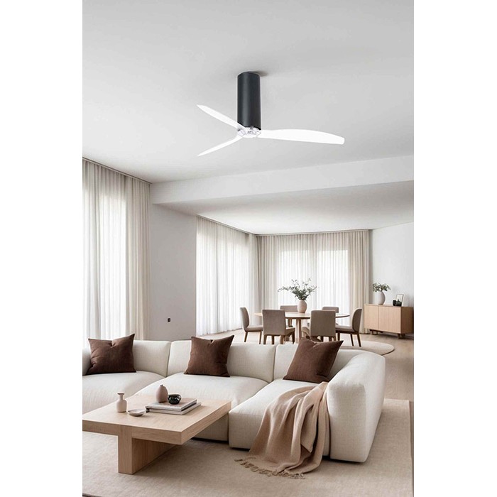 Потолочный вентилятор Faro 32036WW Tube Fan 1280mm Black Matt 3 Blades Wiz Потолочный вентилятор Faro 32036WW Tube Fan 1280mm Black Matt 3 Blades Wiz