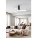 Потолочный вентилятор Faro 32036WW Tube Fan 1280mm Black Matt 3 Blades Wiz