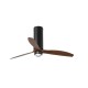 Люстра-вентилятор Faro 32037-10 TUBE FAN M LED Matt black/wood FAN LED with DC motor, 16 Вт, 709 лм, 3000K