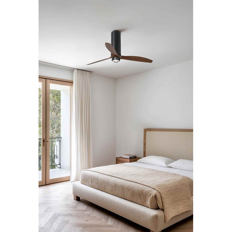 Люстра-вентилятор Faro 32037WW-10 Tube Fan 1280mm Nm 3 Blades Wood 17W 3000K Wiz