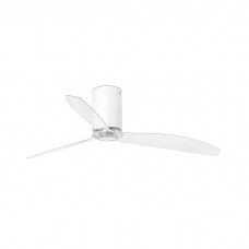 Потолочный вентилятор Faro 32039 MINI TUBE FAN Matt white/transparent FAN M with DC motor