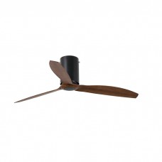 Потолочный вентилятор Faro 32042 MINI TUBE FAN Matt black/wood FAN M with DC motor