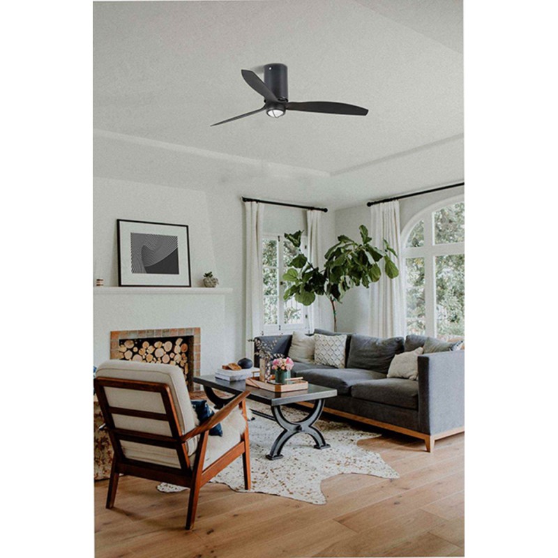 Люстра-вентилятор Faro 32043WW-10 Mini Tube Fan 1280mm Nm Blades Neg 17W 3000K Wiz