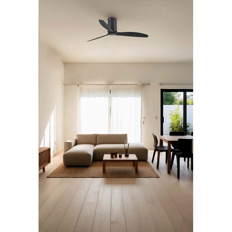 Потолочный вентилятор Faro 32043WW Mini Tube Fan 1280mm Nm 3 Blades Black Wiz
