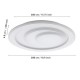 Потолочный светильник Eglo 32053 PALAGIANO 1 ceiling light, 21 Вт, 3200 лм, 4000К