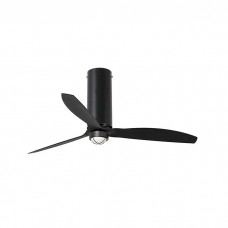Люстра-вентилятор Faro 32060-10 TUBE FAN M LED Matt black with DC motor, 16 Вт, 709 лм, 3000K