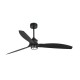 Люстра-вентилятор Faro 32100WW-10 Just Fan M 1280mm Black 3P Black 17W 3000K Wiz