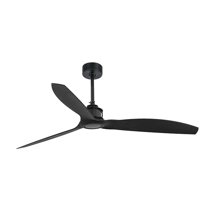 Потолочный вентилятор Faro 32100WW Just Fan M 1280mm Black 3 Blades Black Wiz