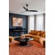 Потолочный вентилятор Faro 32100WW Just Fan M 1280mm Black 3 Blades Black Wiz