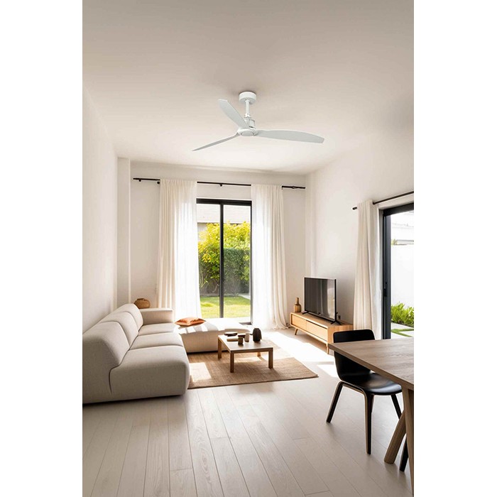 Потолочный вентилятор Faro 32101WW Just Fan M 1280mm White 3 Blades White Wiz