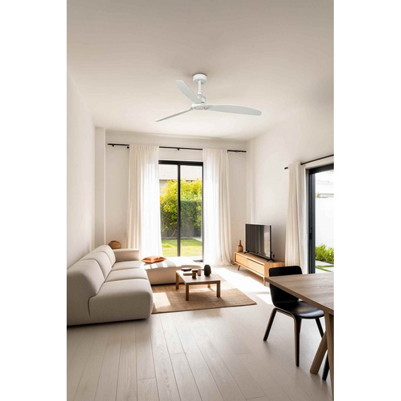 Потолочный вентилятор Faro 32101WW Just Fan M 1280mm White 3 Blades White Wiz
