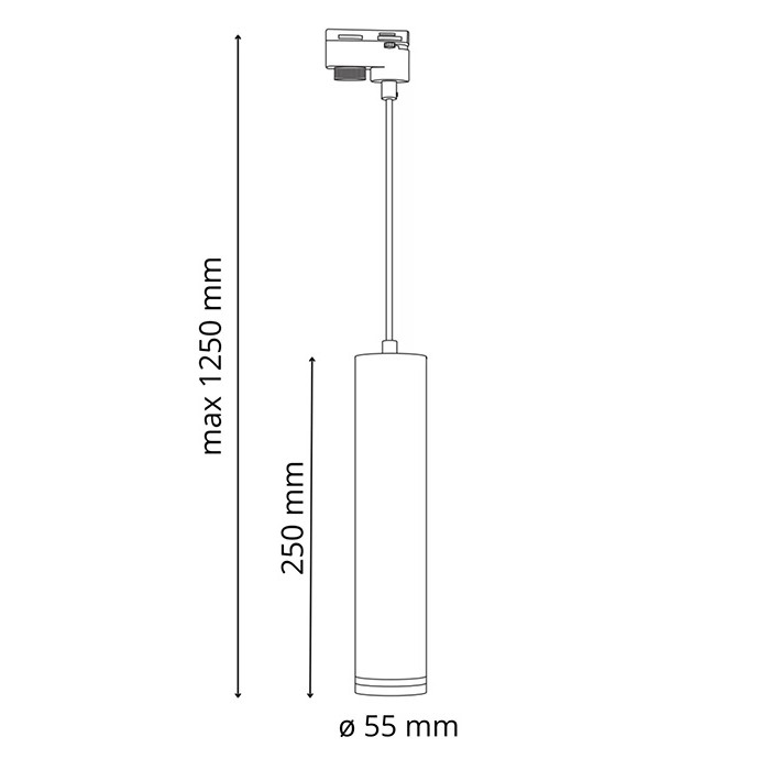 Трековий світильник GOLDLUX 321565 PARIS